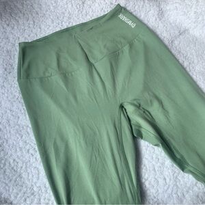 Gymshark soft green leggings athletic athleisure training women’s size small